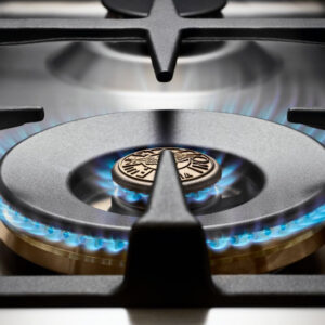 BERTAZZONI Heritage 120 cm 6-brännare + grill, elektrisk dubbelugn (art. nr. HER126G2EXT) - Bild 2