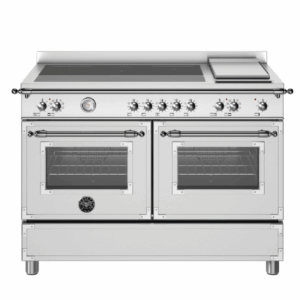 BERTAZZONI Heritige 120 cm induktionshäll + stekbord, elektrisk dubbelugn ( art. nr. HER125I2EXT) - Bild 1