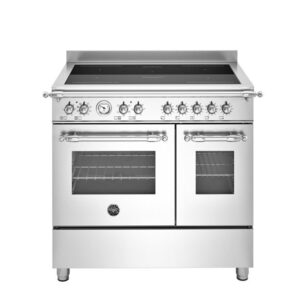 BERTAZZONI Heritage 90 cm induction top electric double oven (art. nr. HER95I2EXC) - Bild 1