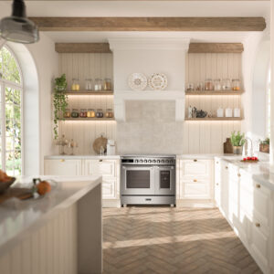 ELBA-ITALIA 90CM DUBBELUGN INDUKTIONSSPIS. ROSTFRITT. SERIE: BASSANO (ART. NR. EBS 965T IMXX) - Bild 2