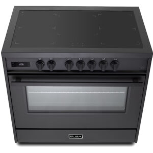 ELBA-ITALIA 90CM STOR UGN INDUKTIONSSPIS. ANTRACIT. SERIE: BASSANO (ART. NR. EBS 965 IMLAA) - Bild 7