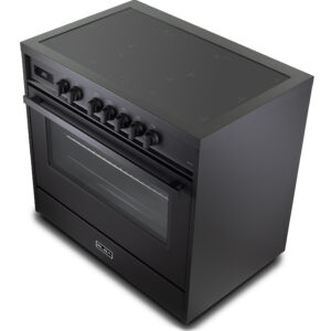 ELBA-ITALIA 90CM STOR UGN INDUKTIONSSPIS. ANTRACIT. SERIE: BASSANO (ART. NR. EBS 965 IMLAA) - Bild 6