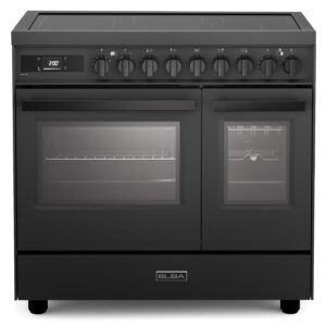 ELBA-ITALIA 90CM DUBBELUGN INDUKTIONSSPIS. ANTRACIT. SERIE: EXCELLENCE (ART. NR. EX 965T IMAA) - Bild 1