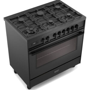 ELBA-ITALIA 90CM STOR UGN GASSSPIS. ANTRACIT. SERIE: EXCELLENCE (ART. NR. EX 966 MLAA) - Bild 6