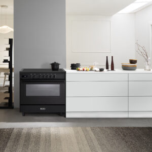 ELBA-ITALIA 90CM STOR UGN INDUKTIONSSPIS. ANTRACIT. SERIE: BASSANO (ART. NR. EBS 965 IMLAA) - Bild 2